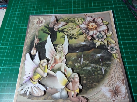 Fairy New Beginnings Card Front Kit by Penni Currie