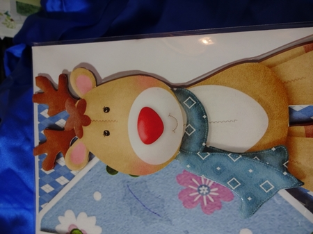 Over the Edge , Santa's Christmas Reindeer by Penni Currie