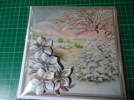Snow on the trees by Penni Currie