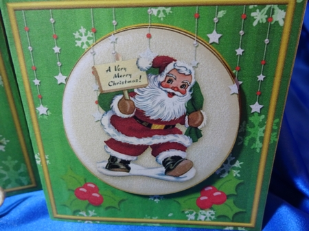 3D Santa Bauble,Card and Box Mini Kit 4 by Penni Currie