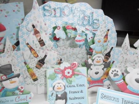 Snow Pals Grotto Card Kit by Nicola Busuttil