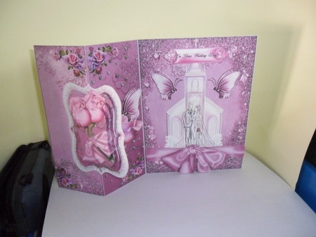 Bride and Groom Cut and Fold Mini Kit by Nicola Busuttil