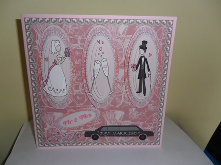 Just Married 3 Panel Pyramid Mini Kit by Nicola Busuttil