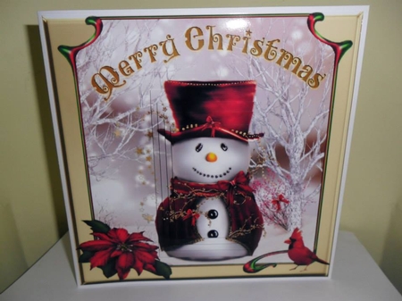 Sparkling Snowmen Toppers and Tags by Nicola Busuttil