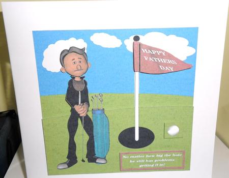 Golf Pose for Thought by Nicola Busuttil