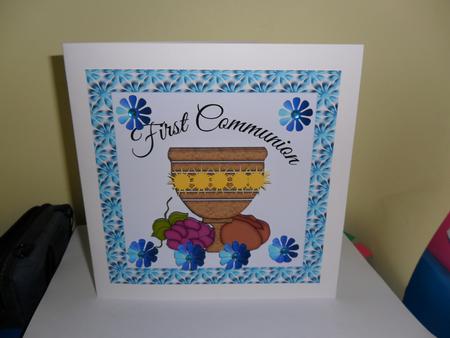 First Communion Big Topper by Nicola Busuttil