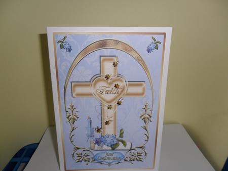 Gold Cross - Boy -male Religious Celebrarions Sbs by Nicola Busuttil