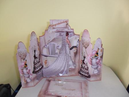White Wedding Theatre Fold Mini Kit by Nicola Busuttil