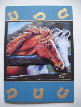Horses - Whispering by Pippa Price