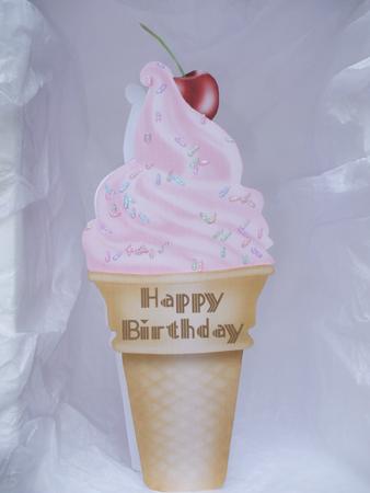 Ice Cream Cone Card by Priscilla Sharp