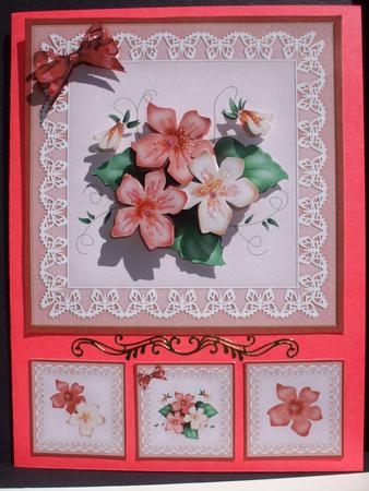 Pretty Viola 3D Decoupage Sheet by Priscilla Sharp