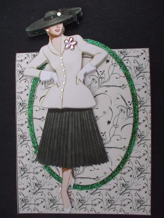 Cream Elegance Over the Edge by Priscilla Sharp