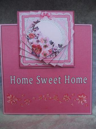 Spring Flowers No-hole Over the Edge & Spiral Pyramid by Priscilla Sharp