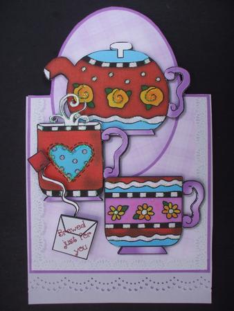 Anyone for Tea - Over the Edge by Priscilla Sharp