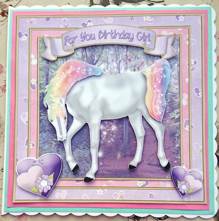 Unicorn Birthday Mini Kit by Rachael Butler
