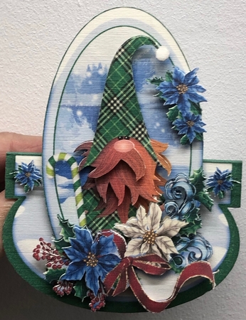 Xmas Gnome Wobble Card-3 by Rachel Capes