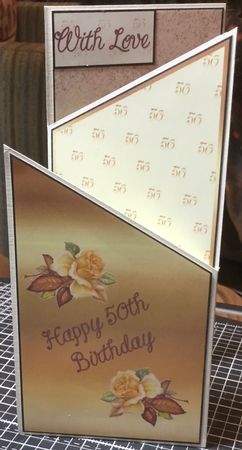 50th Birthday Cascade by Rachel Capes