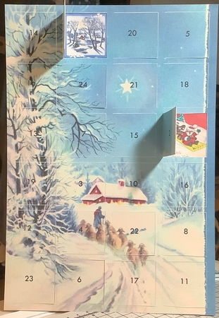 The Shepherd and His Sheep Advent Calendar by Rachel Capes
