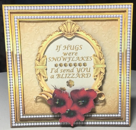 Golden Christmas Quotes - Blizzard by Rachel Capes