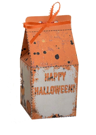 Orrible Orange Trick Or Treat Milk Carton Box Featured Gallery Photo