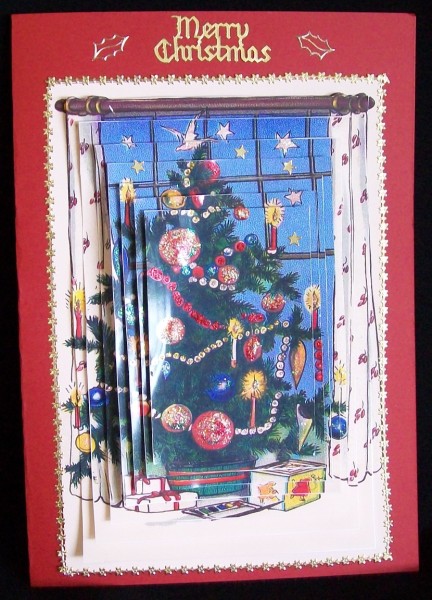 Christmas A4 Pyramage by Rae Trees