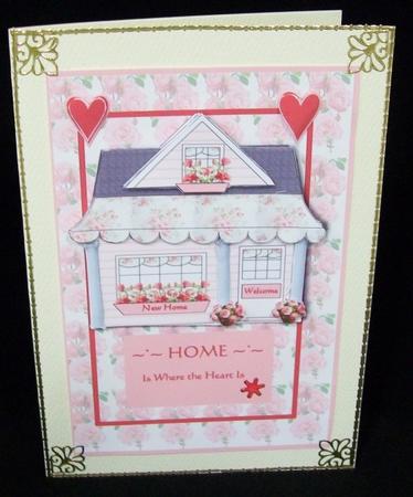 Home is Where the Heart is - Decoupage by Rae Trees