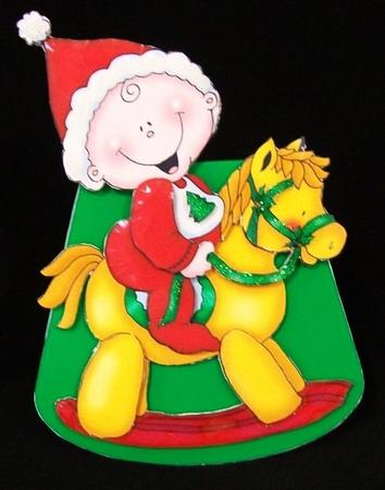 Rock on Christmas -wobble Card by Rae Trees