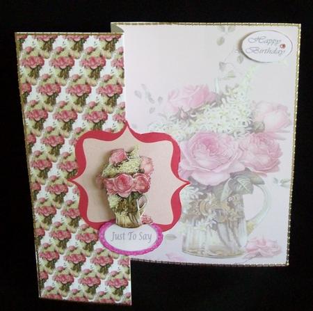 Vase of Roses Bracket by Rae Trees