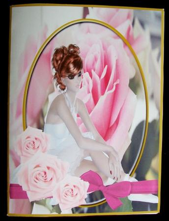 Dancer Girl 3D Kit Card with Insert by Rae Trees