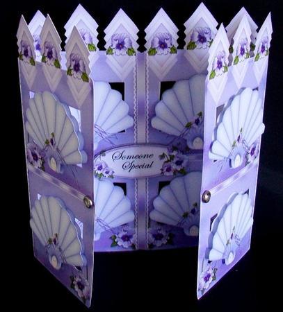 Fancy Pansy 2 Gatefold Kit by Rae Trees