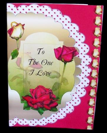 One I Love Red Roses by Rae Trees