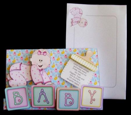 Cute Baby Girl Kit by Rae Trees