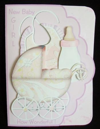 How Wonderful - New Baby Girl by Rae Trees