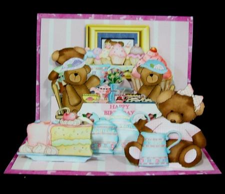 Pop & Slot - Teddy Bears Picnic by Rae Trees