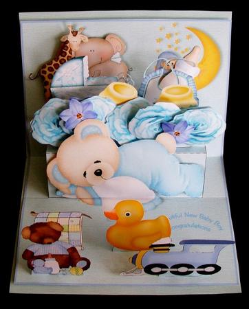 Pop & Slot - New Baby Boy Sweet Dreams by Rae Trees