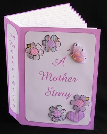 A Mother Story Faux Book Card Kit by Rae Trees