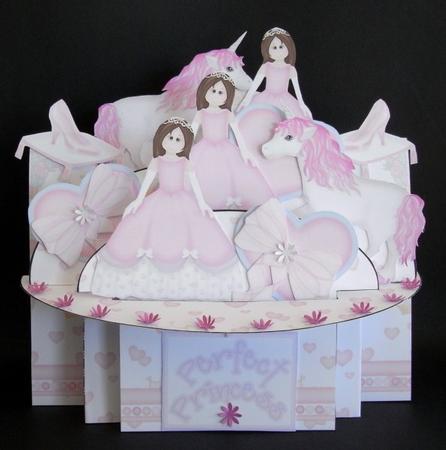 Perfect Princess 3D Shelf Card Kit by Rae Trees