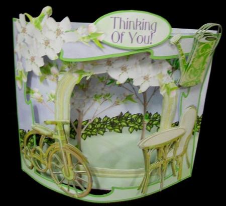 Beau Fronts 3D Card Kit - My Parterre by Rae Trees