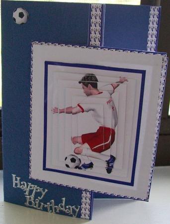 The Footballer by Rae Trees