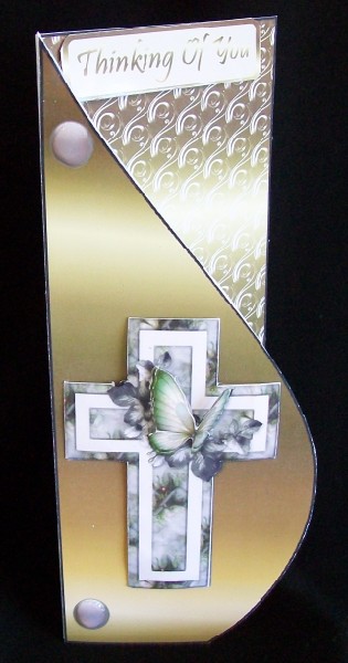 Sympathy/easter Teardrop Card by Rae Trees