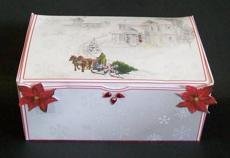 Little Boxes - Out in a Winter Wonderland by Rae Trees