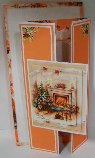 Warm Glow of Christmas Gatefold Card Kit by Rae Trees