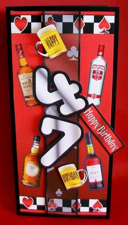 Dl Ribbon Centre Booze by Rae Trees