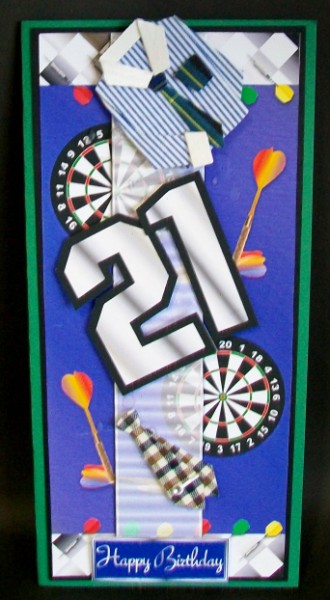 Dl Ribbon Centre Darts by Rae Trees