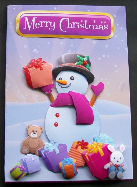 Snowman Decoupage by Rae Trees