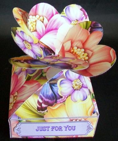 Locked Hearts Box - Floral Delight by Rae Trees