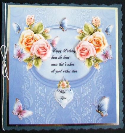 Oval Flowers and Butterflies by Rae Trees
