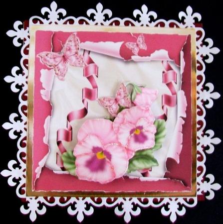 Pink Pansy by Rae Trees