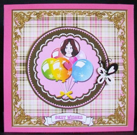 Birthday Girl Viewmaster Card Kit by Rae Trees