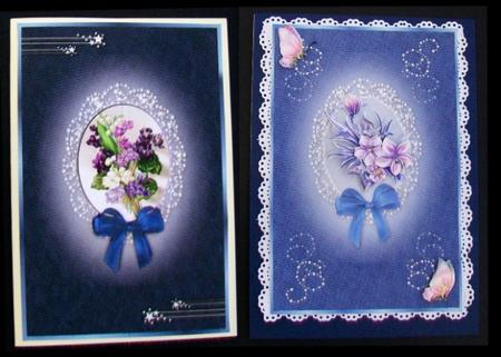 Starry Night Card Toppers by Rae Trees